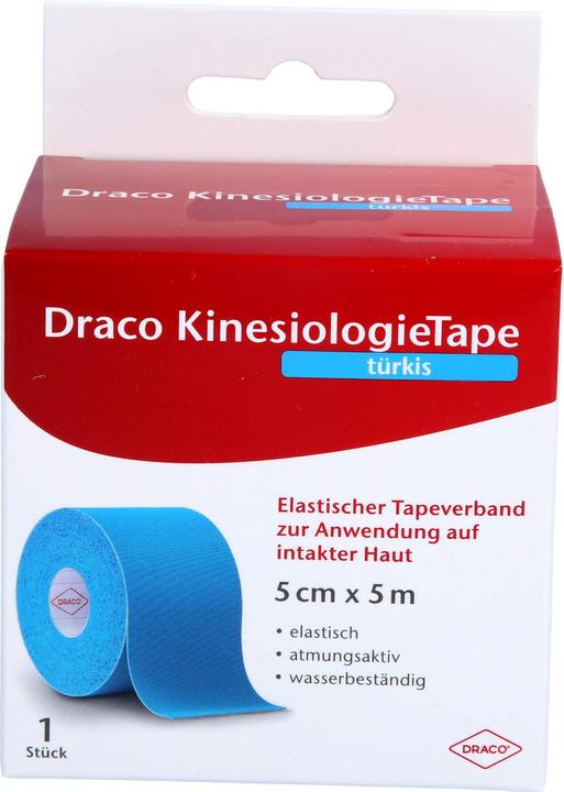 Actual product image Dracco Draco Kinesio Tape Tue 5x5, 1 pc VER (5 m)
