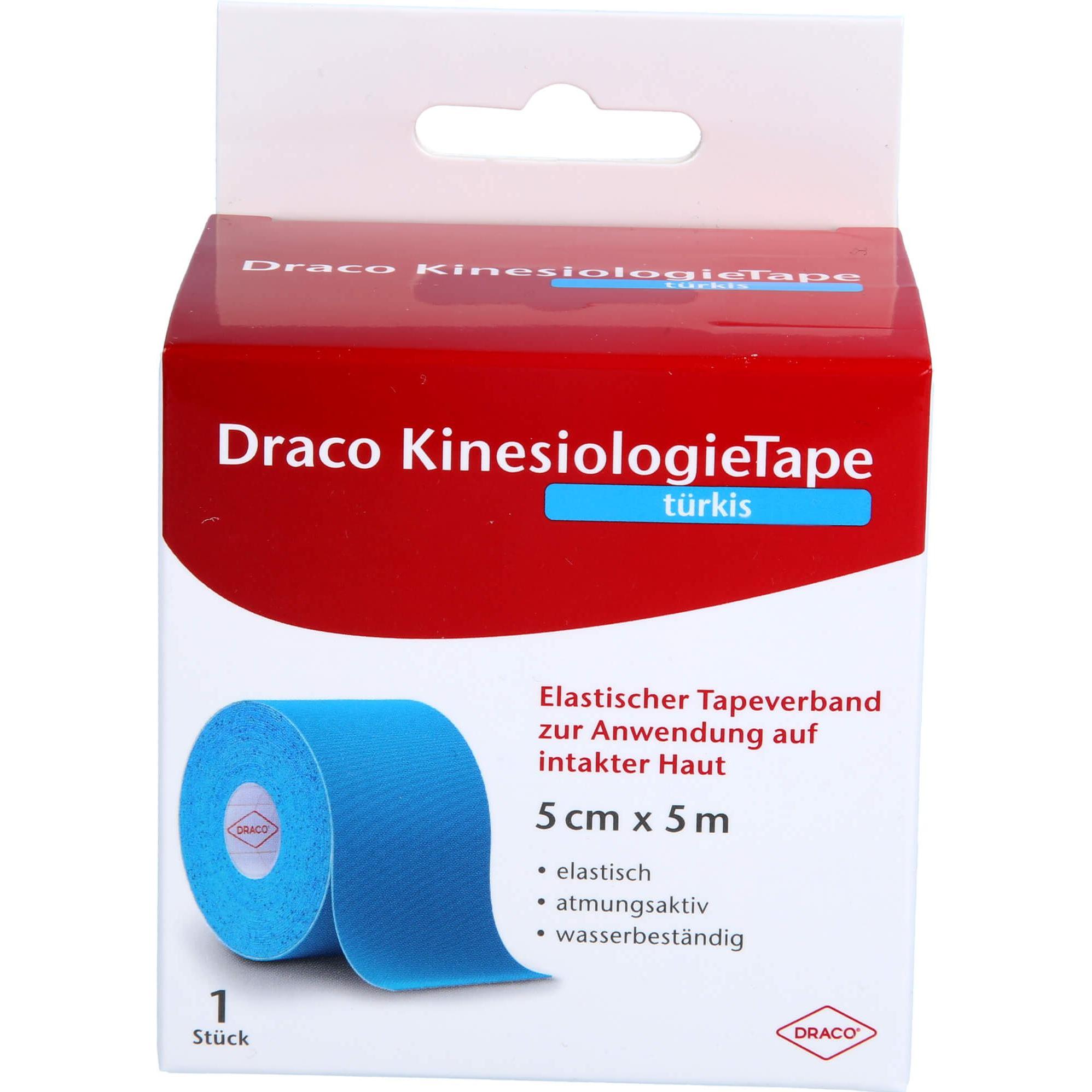 Thumbnail - Dracco, Kinesio Tape, Draco Kinesio Tape Tue 5x5, 1 St VER (5 m)
