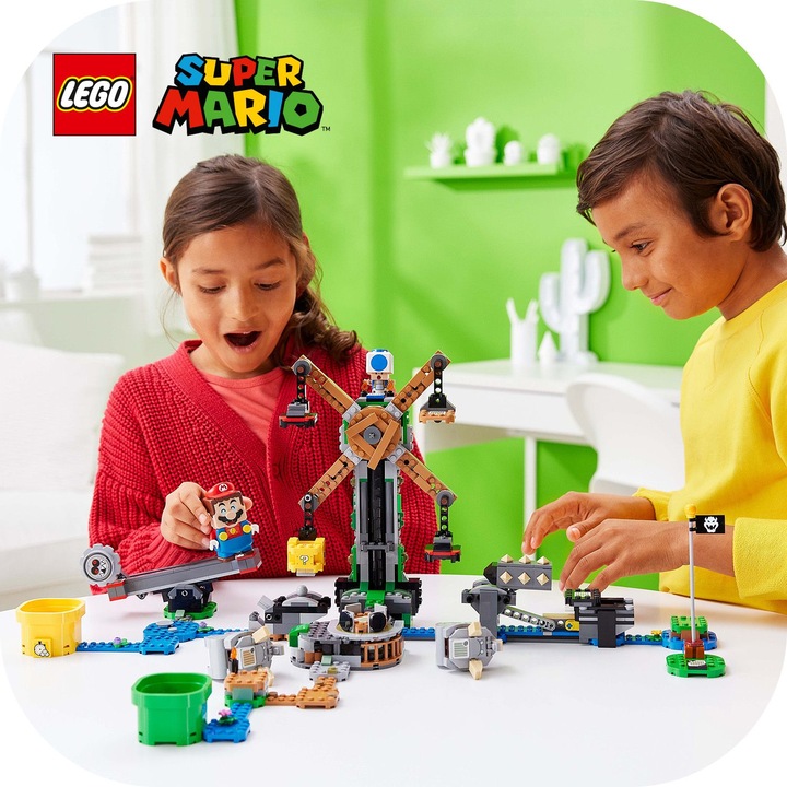 Produktbild LEGO Reznors Absturz- Erweiterungsset (71390, LEGO Super Mario)