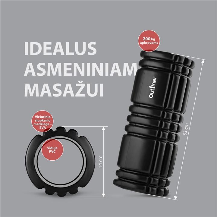 Produktbild Outliner FOAM MASSAGE ROLLER LS3768B 33X14 CM
