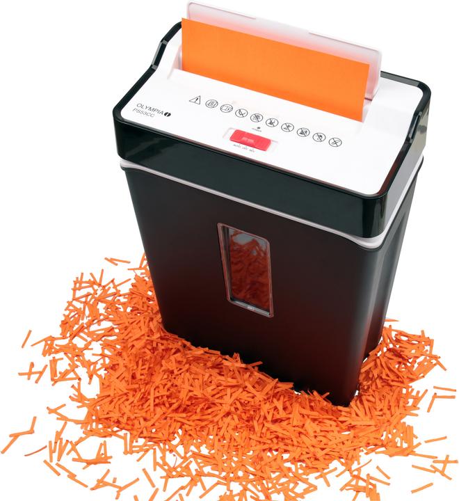 Produktbild Olympia Aktenvernichter PS 53CC schwarz (Partikelschnitt)