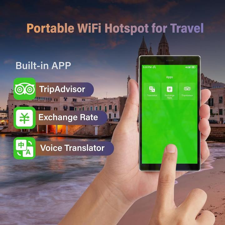Actual product image GlocalMe G4 Pro 4G LTE Mobile Hotspot