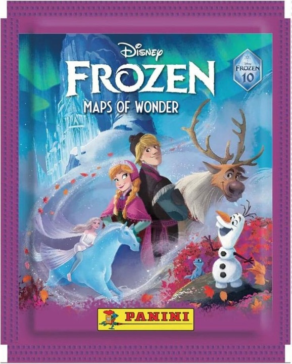 Produktbild Panini Frozen - Maps of Wonder Sticker Collection présentoir boosters (24) *ALLEMAND* (Deutsch, Booster Display)