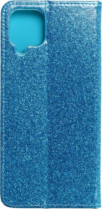 Actual product image König Design Mobile Phone Case for Samsung Galaxy A12 Protective Wallet Cover 360 Case Etuis Blue (Samsung Galaxy A12)