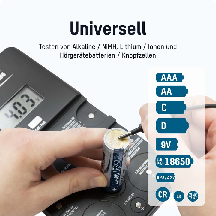 Actual product image Ansmann Energy Check LCD