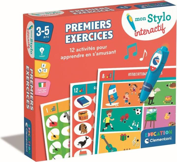 Actual product image Clementoni New Interactive Pen First Exercises (F)