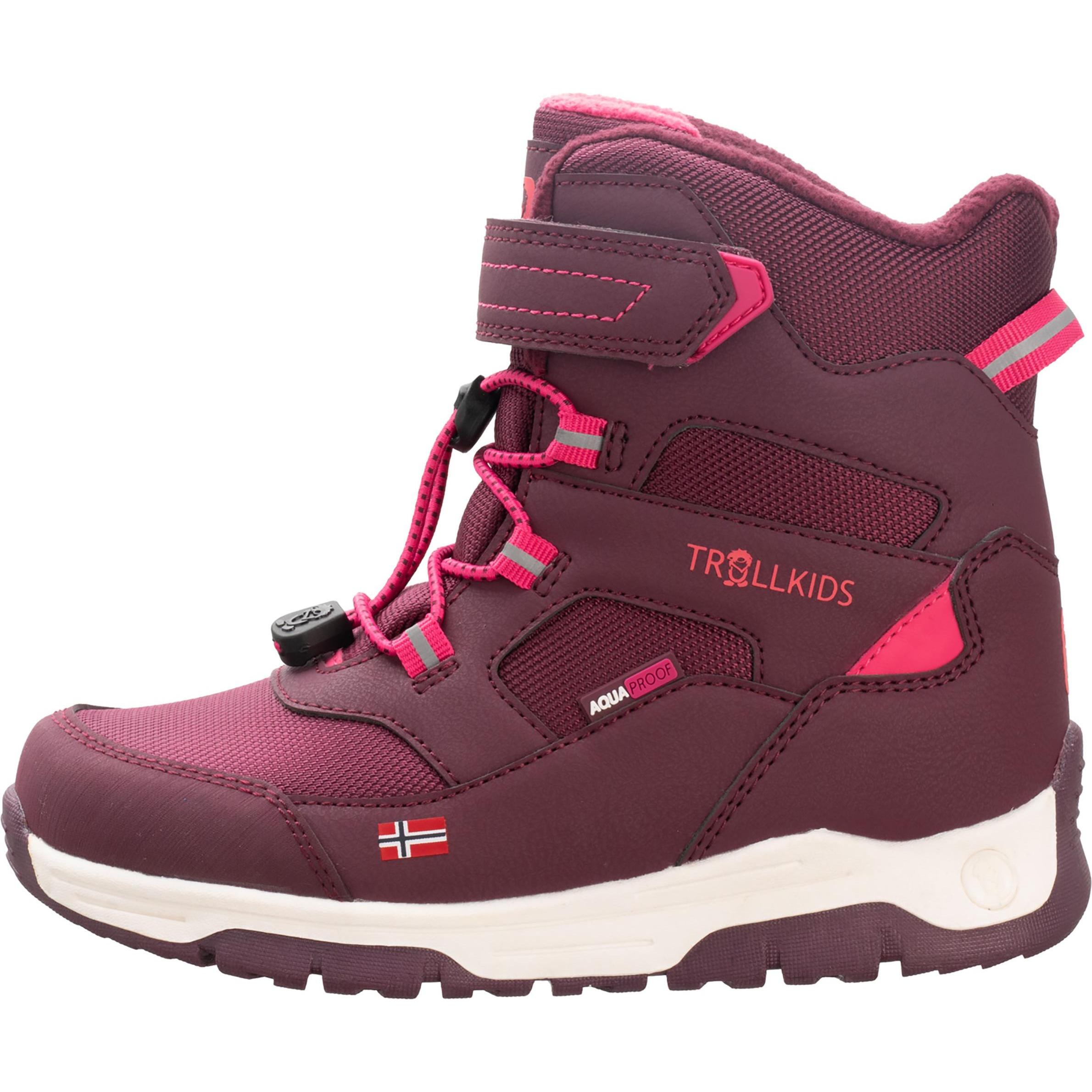 Thumbnail - Trollkids, Jungen, Boots + Stiefel, Kid's Lofoten Winter Boots Pro, Rot, (37)