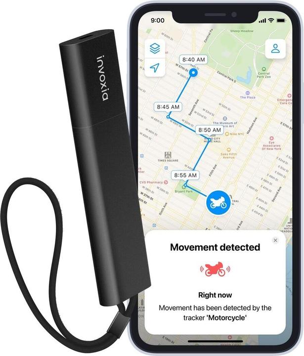 Invoxia GPS Tracker Pro (1-year plan included) (Android, iOS)
