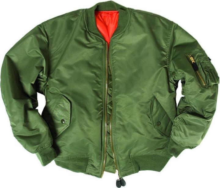 Actual product image Mil-tec Bomber Jacket - Delivery Jacket MA1 Olive L (L)