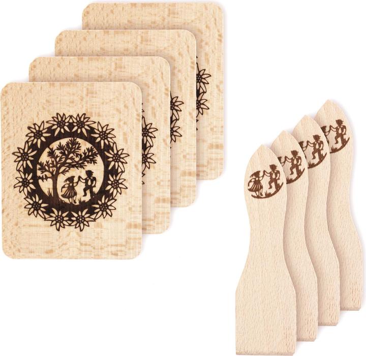 Actual product image Trendform Raclette Coasters