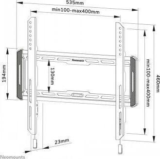 Produktbild Neomounts WAH 1TFT 1Gelenk Max.60 (Wand, 65", 60 kg)