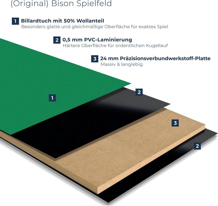 Produktbild Sportime Billardtisch Galant