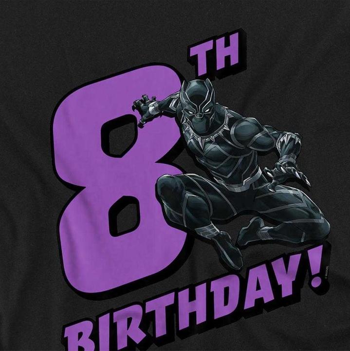 Produktbild Black Sweatshirt 8 Geburtstag (128)