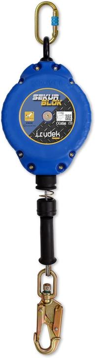 Actual product image Irudek Retractable Fall Protection Securblok Lock (Fall-arrest device)