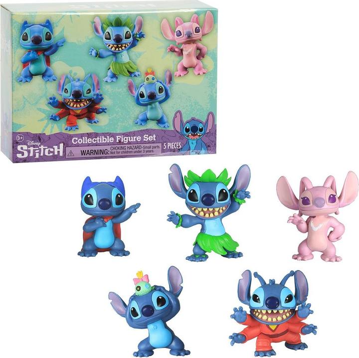 Actual product image Stitch Lilo & minifigures 5-pack