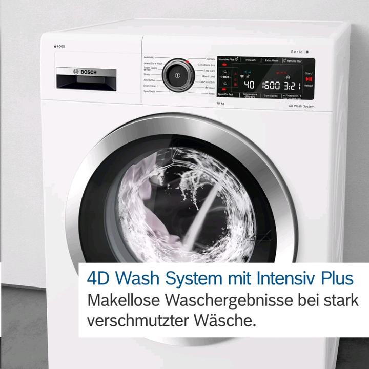 Produktbild Bosch Hausgeräte HomeProfessional WAVH8E41CH (9 kg, Links)
