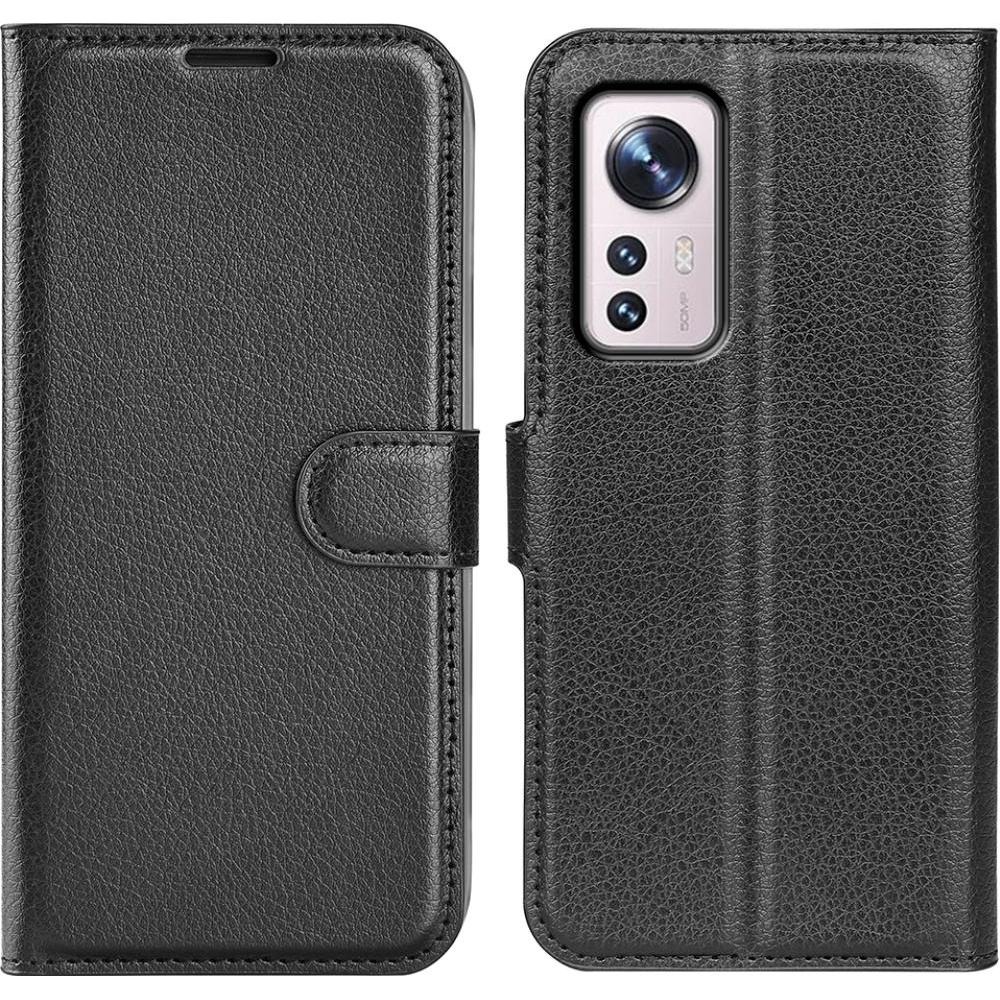 Thumbnail - Screenguard Xiaomi 12 Lite Leather Guard Lederhülle (Xiaomi 12 Lite), Smartphone Hülle, Schwarz