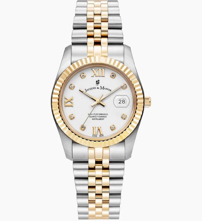 Image du produit Jacques du Manoir JWL01305 Inspiration Roman (Montre analogique, 34 mm)
