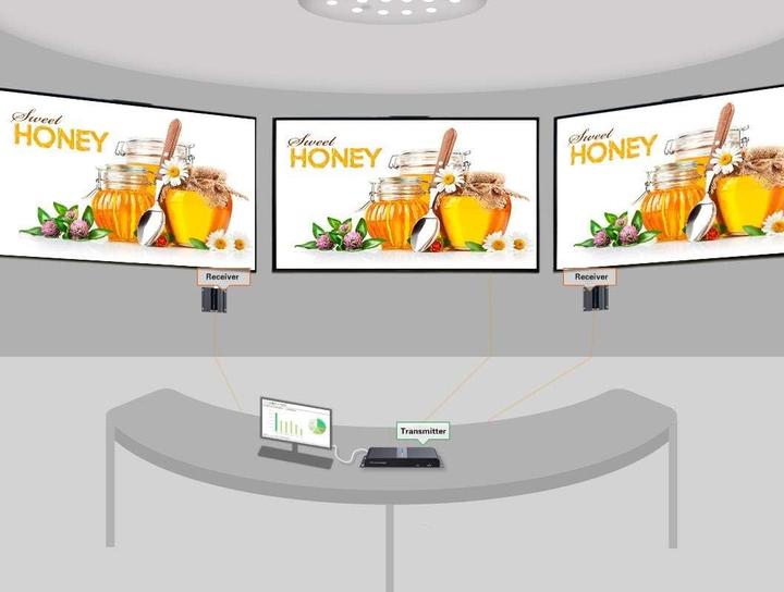 Actual product image PremiumCord HDMI Splitter Extender