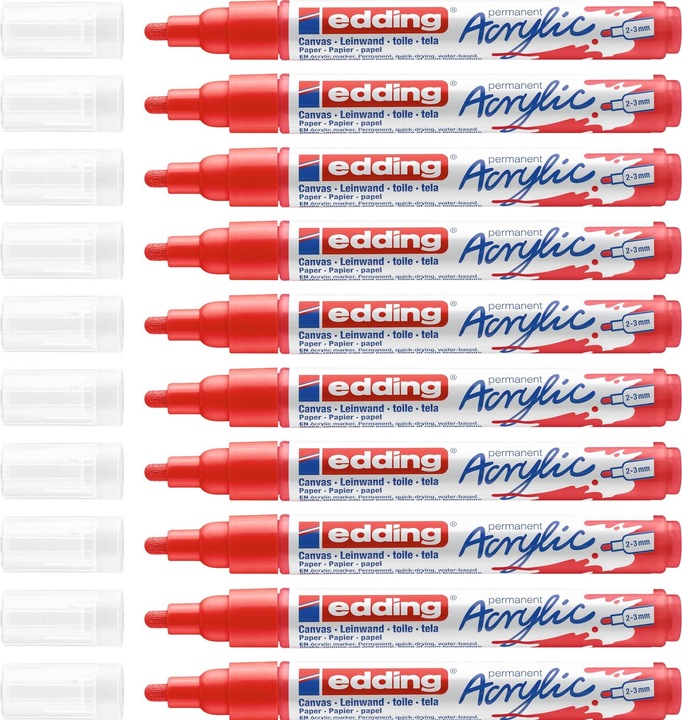 Produktbild Edding Acrylmarker 5100 (Verkehrsrot, 3 mm, 1 x)