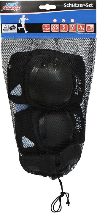 Produktbild New Sports Schützer-Set (S, Handgelenkschoner, Knieschoner, Ellbogenschoner, 6 Stück)