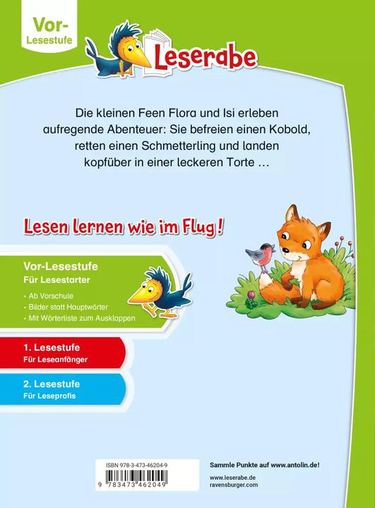 Produktbild Ravensburger Feengeschichten - Leserabe ab Vorschule - Erstlesebuch für Kinder ab 5 Jahren (Deutsch, Elke Broska, Usch Luhn, 2022)
