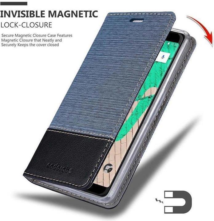 Productafbeelding Cadorabo Boek Jeans Optiek Cover (Wiko View Max)