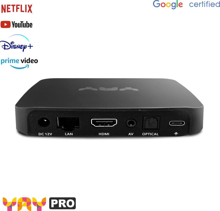 Productafbeelding Vu+ Yay Go Pro (8 GB, Android 10)