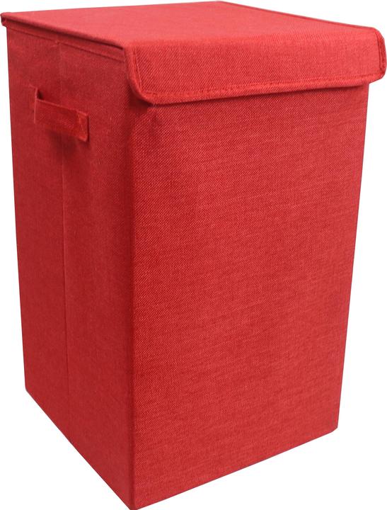 Image du produit VCM Panier à linge Boîte à linge en tissu avec couvercle Dreso M