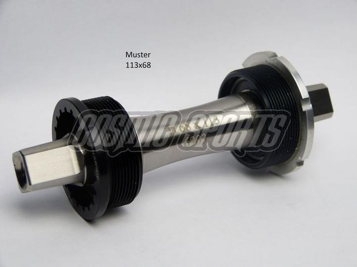 White Industries Titanium bottom bracket, square, 121x68mm