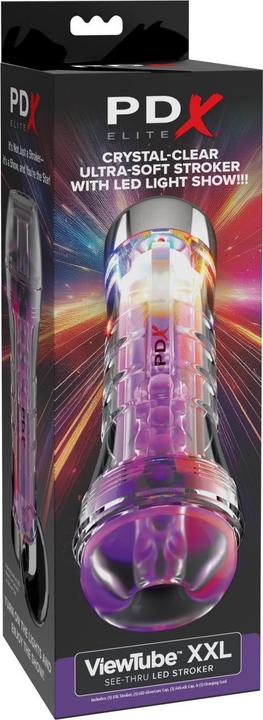 Produktbild Pipedream Viewtube XXL See-Thru Ez-Grip LED Stroker