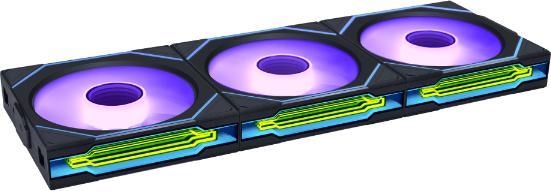 Actual product image Lian-Li UNI FAN SL-INF Wireless Reversed Blade (120 mm, 3 x)