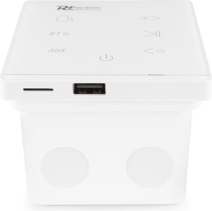 Actual product image Power Dynamics Amplifier Pro Powerline A50W 2x 20W, White (Amplifier)