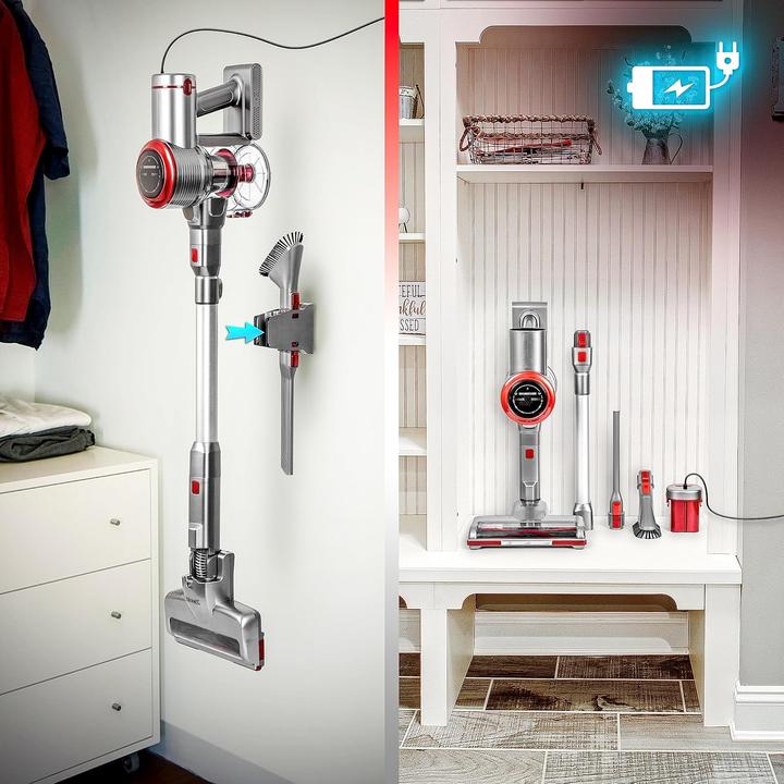 Produktbild Duronic Kabelloser Akkustaubsauger VC24 mit HEPA-Filter