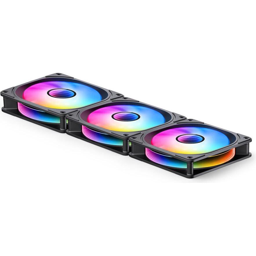 Thumbnail - Jonsbo FR-606 BIack Reverse ARGB 5V 3PIN, 120mm Fan (120 mm), PC Lüfter, Schwarz