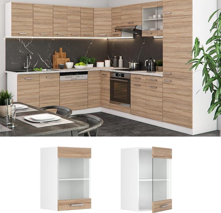 Produktbild Vicco Küchenglasschrank R-Line (40 x 31 x 60 cm)