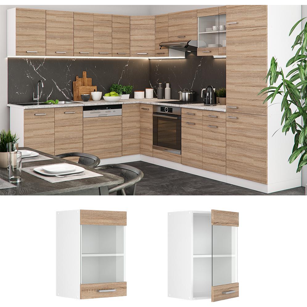 Thumbnail - Vicco, Regal, Küchenglasschrank R-Line (40 x 31 x 60 cm)