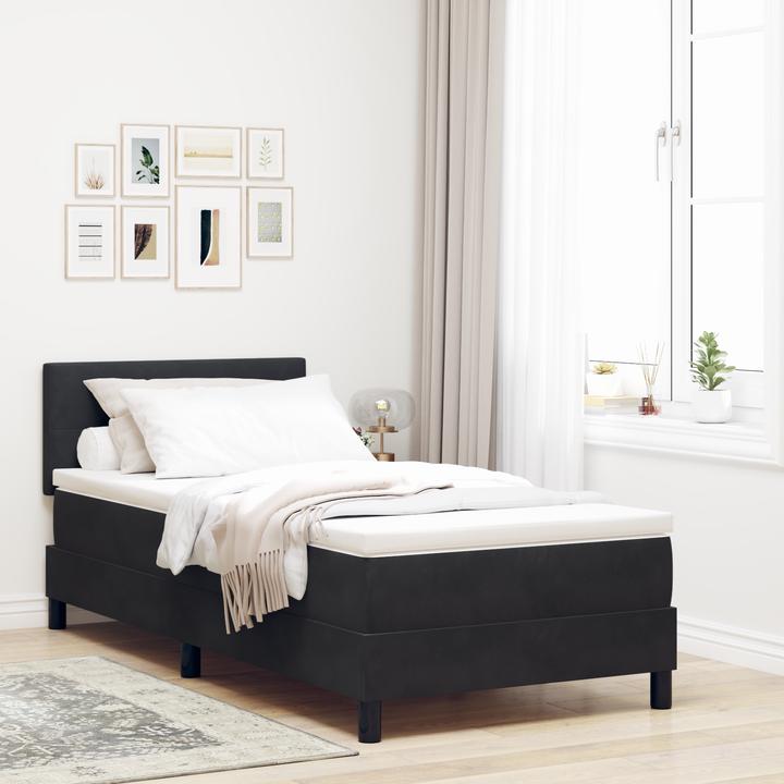 Actual product image vidaXL Modernes Bett (90 x 190 cm)