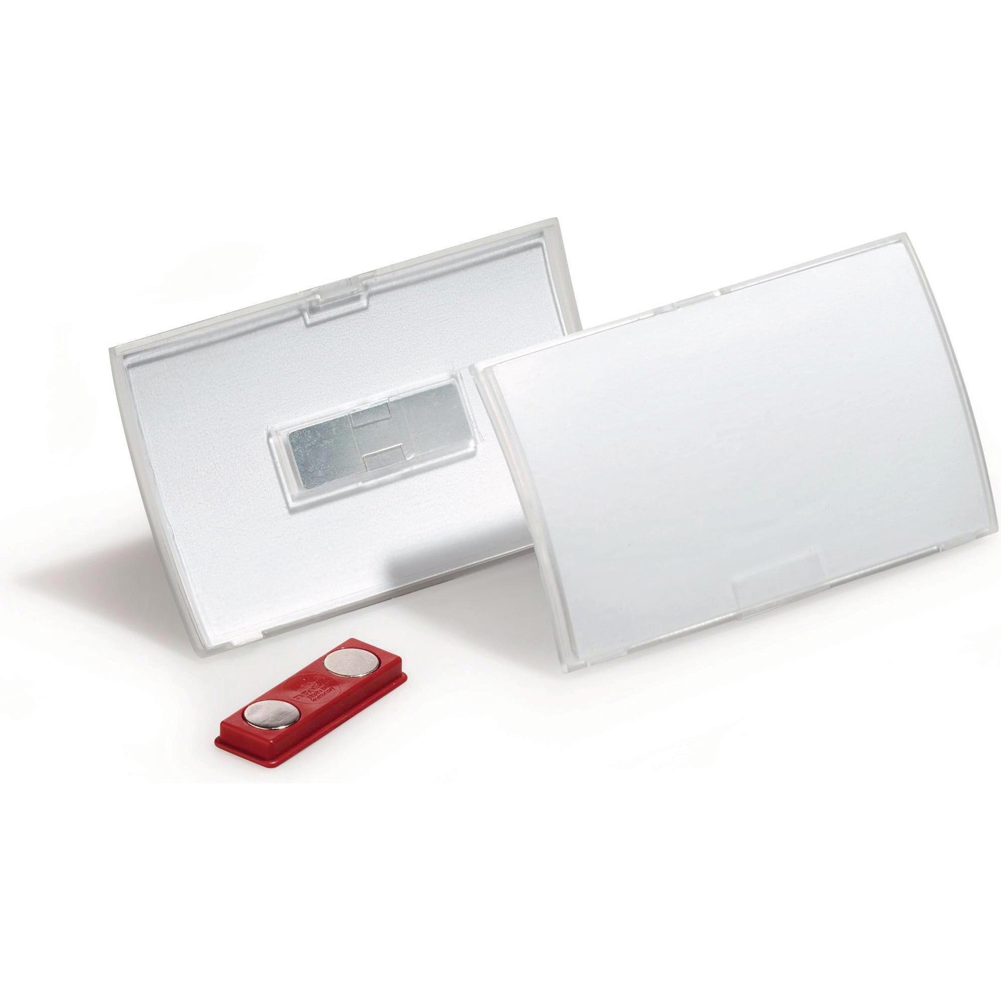 Thumbnail - Durable, Informationsschild, Click Fold Namensschild mit Magnet