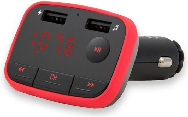 Actual product image Savio Bluetooth FM Transmitter TR-10 FM 87 6 - 107 9 MHz Black