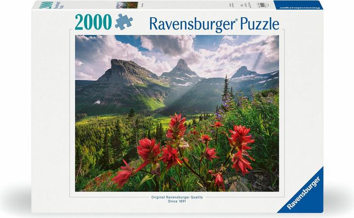 Actual product image Ravensburger Pristine Mountains (2000 pieces)