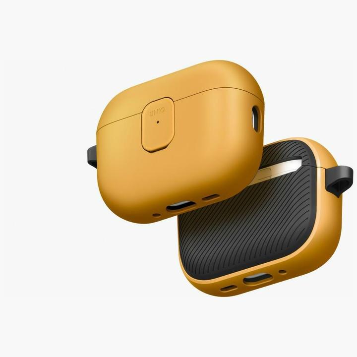 Image du produit Uniq Case Clyde for AirPods Pro 3 gen yellow-grey (Manchon pour casque d'écoute)