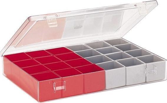 Image du produit Magni Coffret d'assortiment avec couvercle L307xP225xH50 mm avec 24 inserts