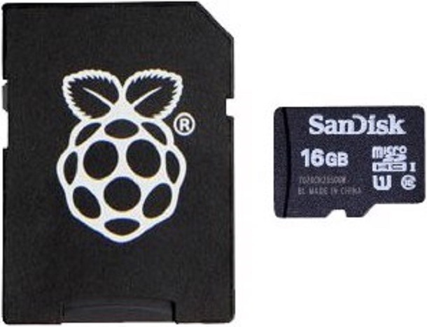 Produktbild Raspberry Pi SD Karte 16 GB MicroSD mit Noobs OS (16 GB, microSD, U3)