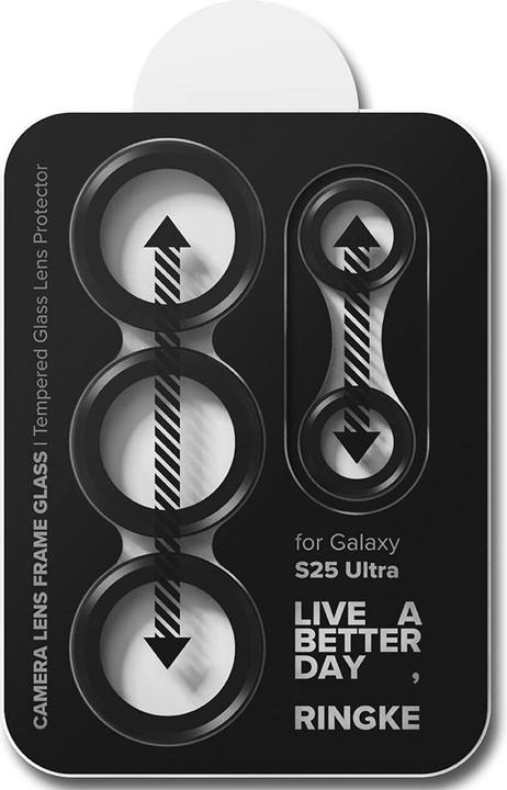 Actual product image Ringke Camera Frame Protector 2-pack for Samsung Galaxy S25 Ultra - Black (2 Piece, Samsung Galaxy S25 Ultra)