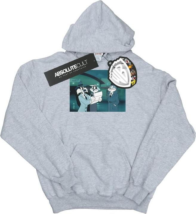 Produktbild Looney Tunes Bugs Bunny Sylvester Letter Kapuzenpullover (M)