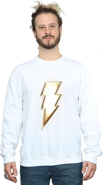 Actual product image Mens Shazam Bolt Logo Sweatshirt (3XL)