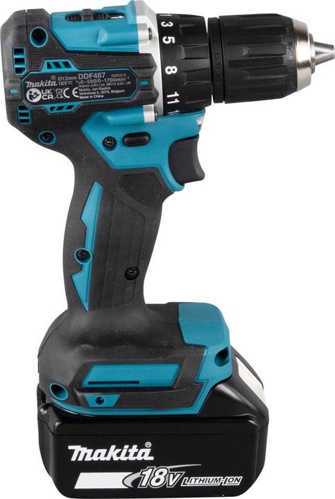 Productafbeelding Makita DDF487RFE3 Accuboormachine en Schroevendraaier (Oplaadbare batterij)