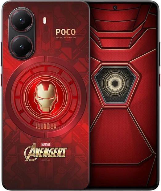 Produktbild Xiaomi Poco X7 Pro 5G Dual SIM 12GB RAM 512GB No Charger Iron Man Edition Red EU (512 GB, Iron Man Edition Red, 6.67", 5G)