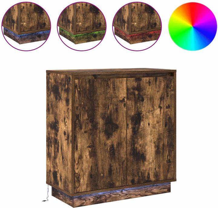 Actual product image vidaXL LED Aufbewahrungseinheit (34.50 x 34.50 x 75 cm)